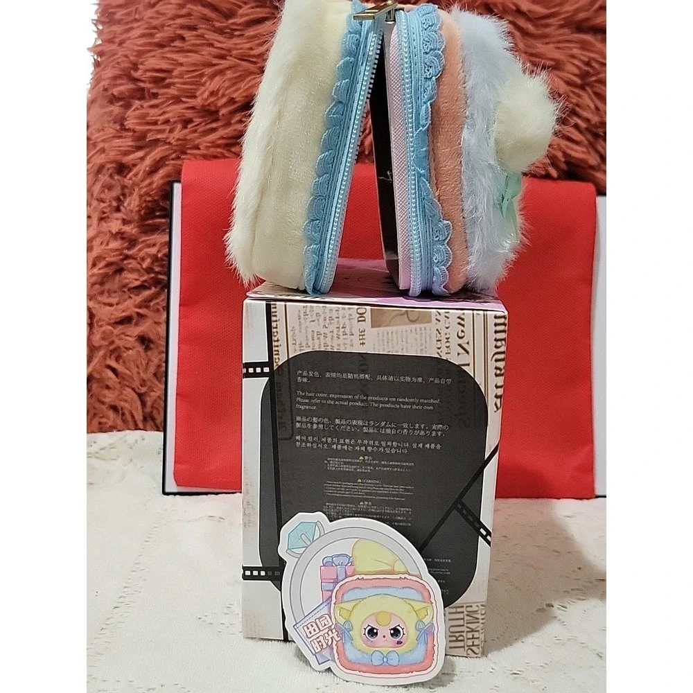 Confirmed Baby Three Plush Jewelry Box With Rotating Eyes Open Box. New.
